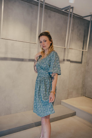 Robe courte imprimee Alice